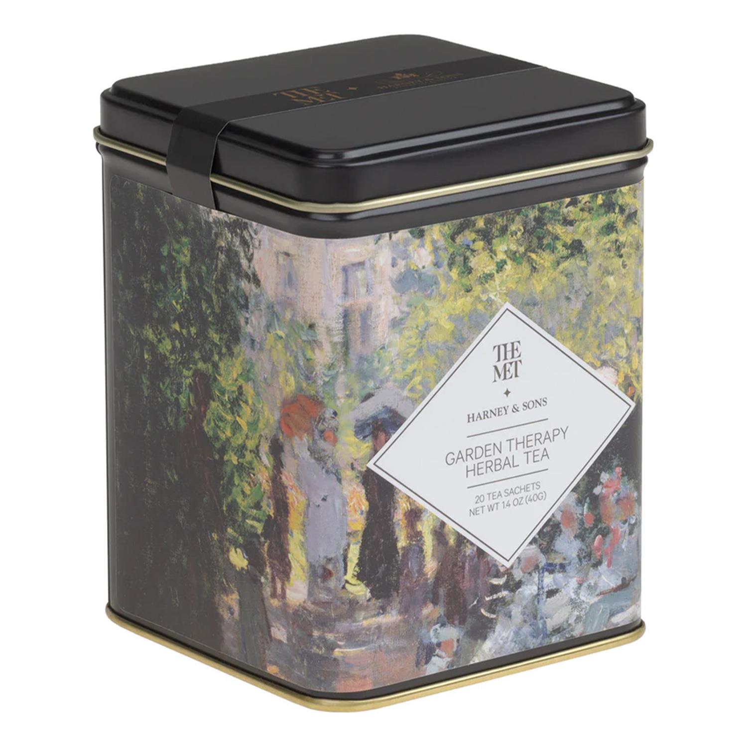 Harney & Sons The Met Garden Therapy Herbal Tea Tin 20 sachets