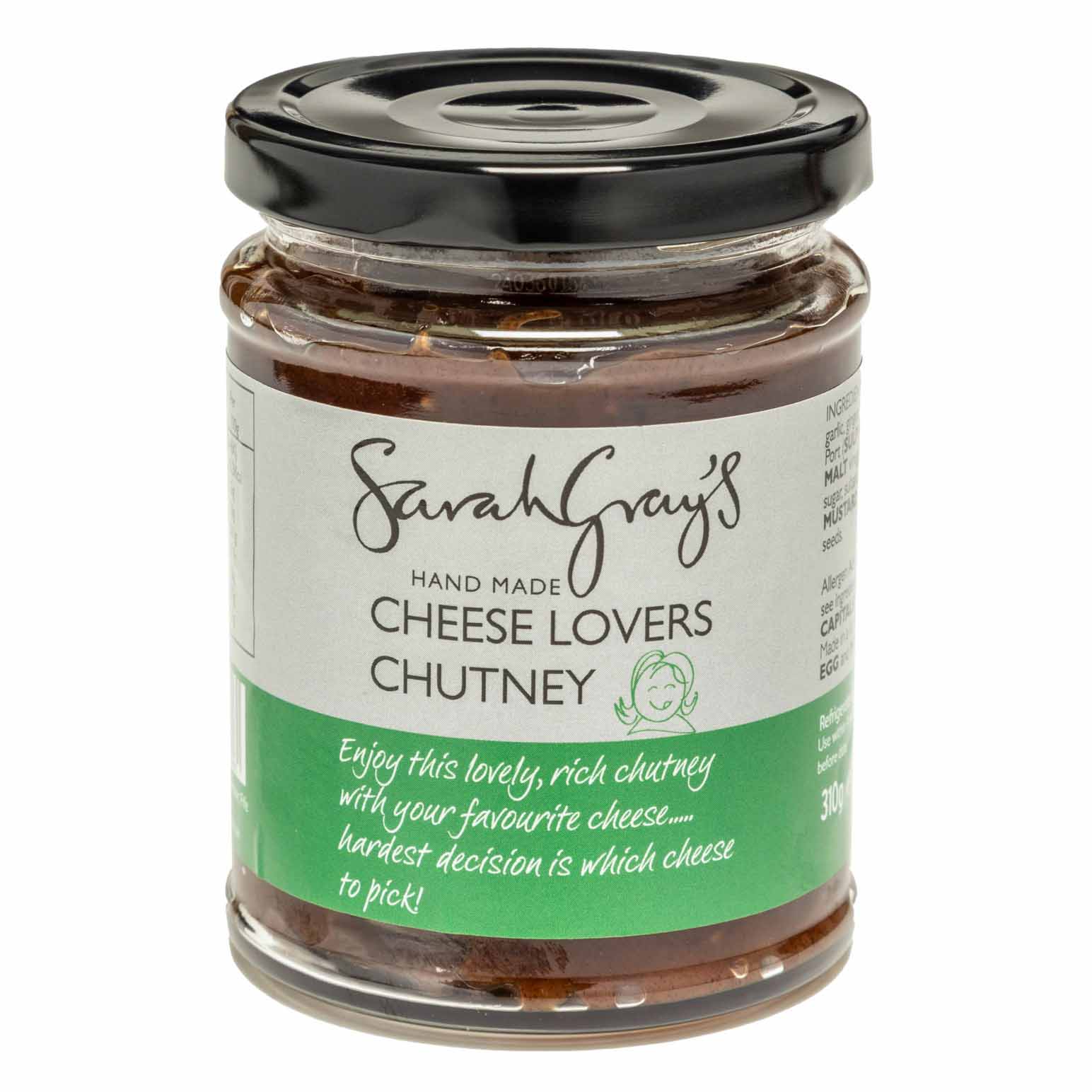 Sarah Gray's McCoo Cheese Lovers Chutney 310g