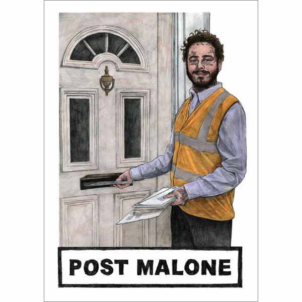 Post Malone Card