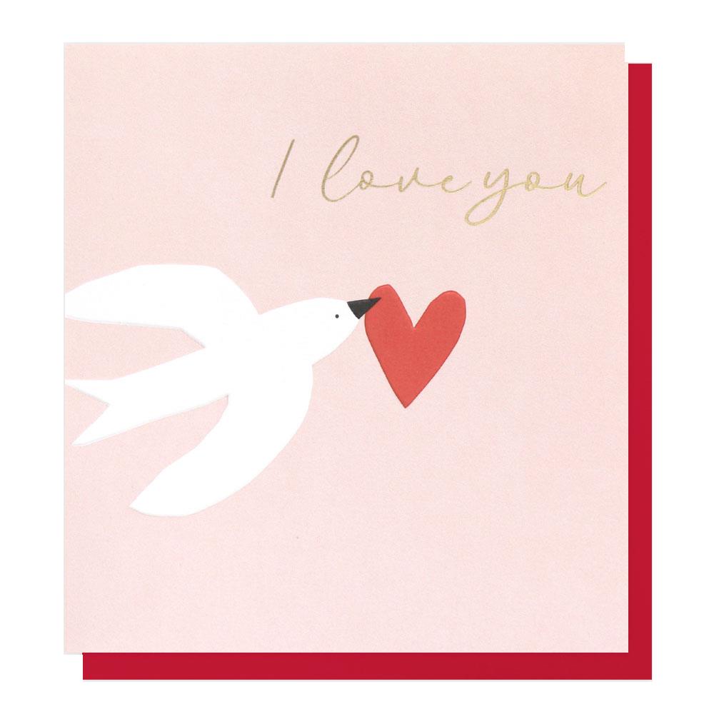 Caroline Gardner I Love You Valentine's Day Card