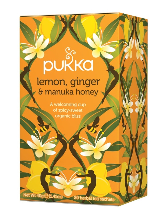 Pukka Lemon, Ginger & Manuka Honey Tea