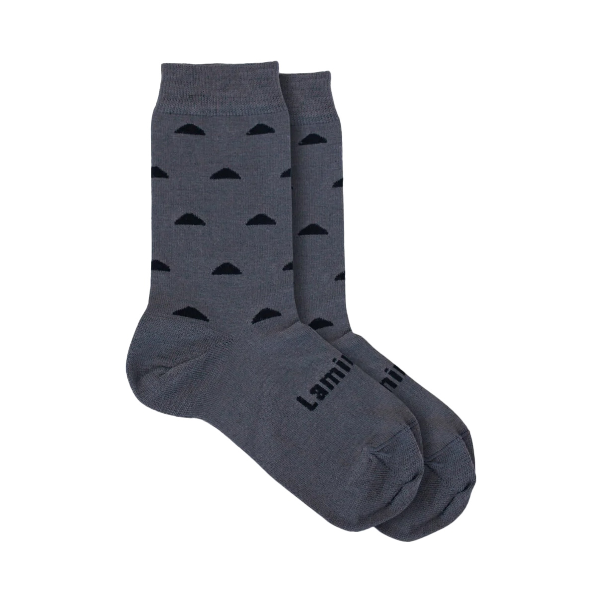 Lamington Socks Merino Crew Socks - Coal