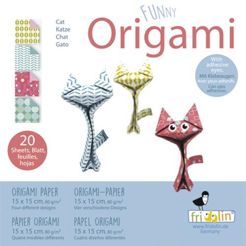 Oxted Origami Cats 20 Sheets