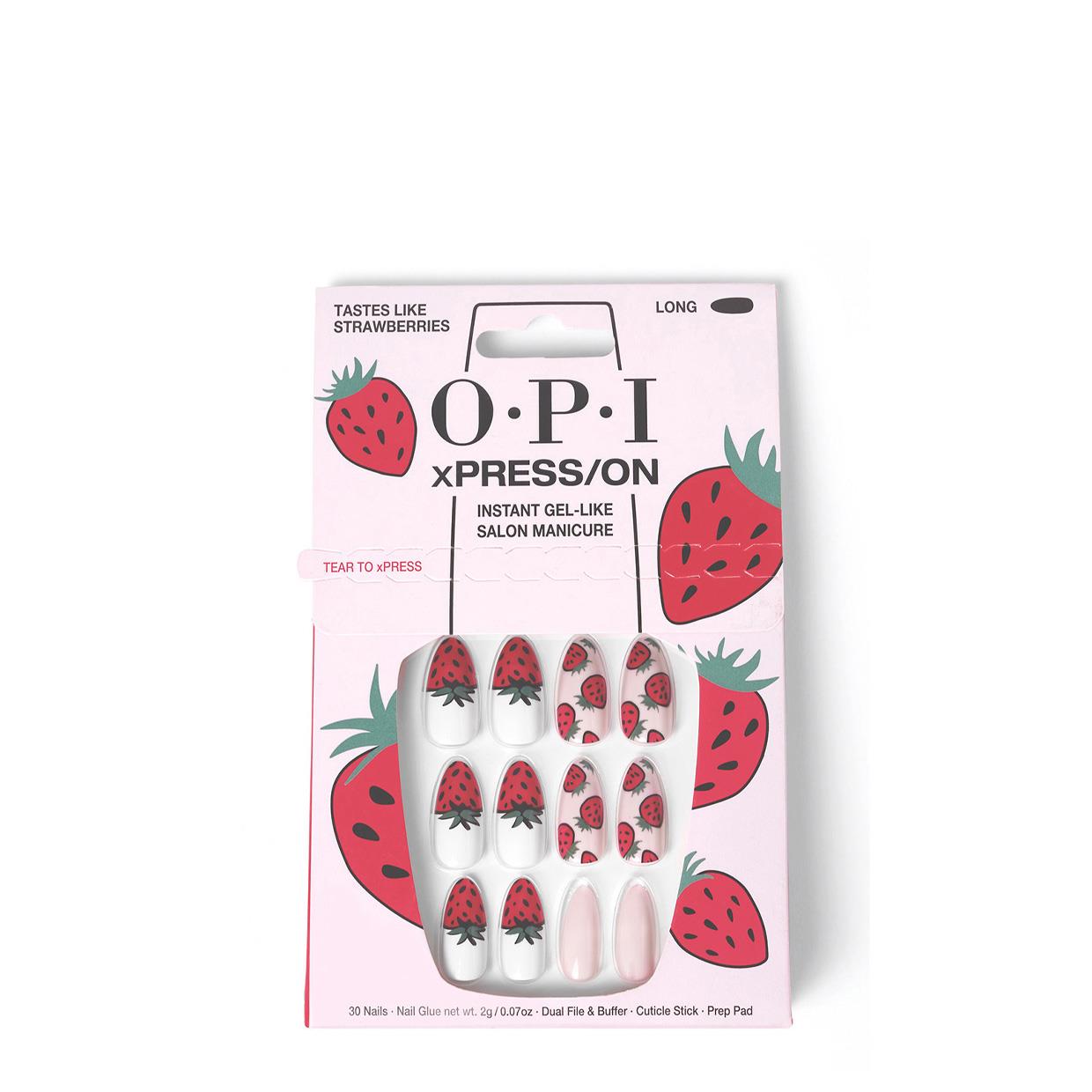 OPI Press On Nails - Tastes Like Strawberries