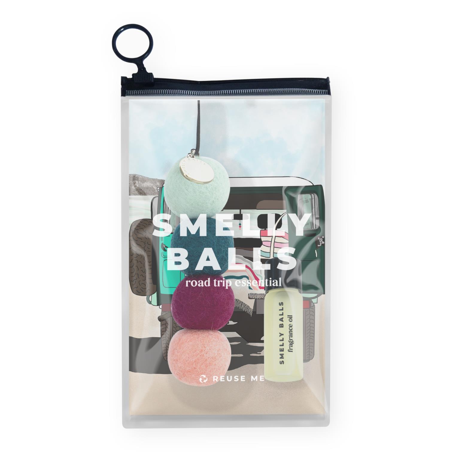 Smelly Balls Car Fragrance Roadie Set - Honey Suckle