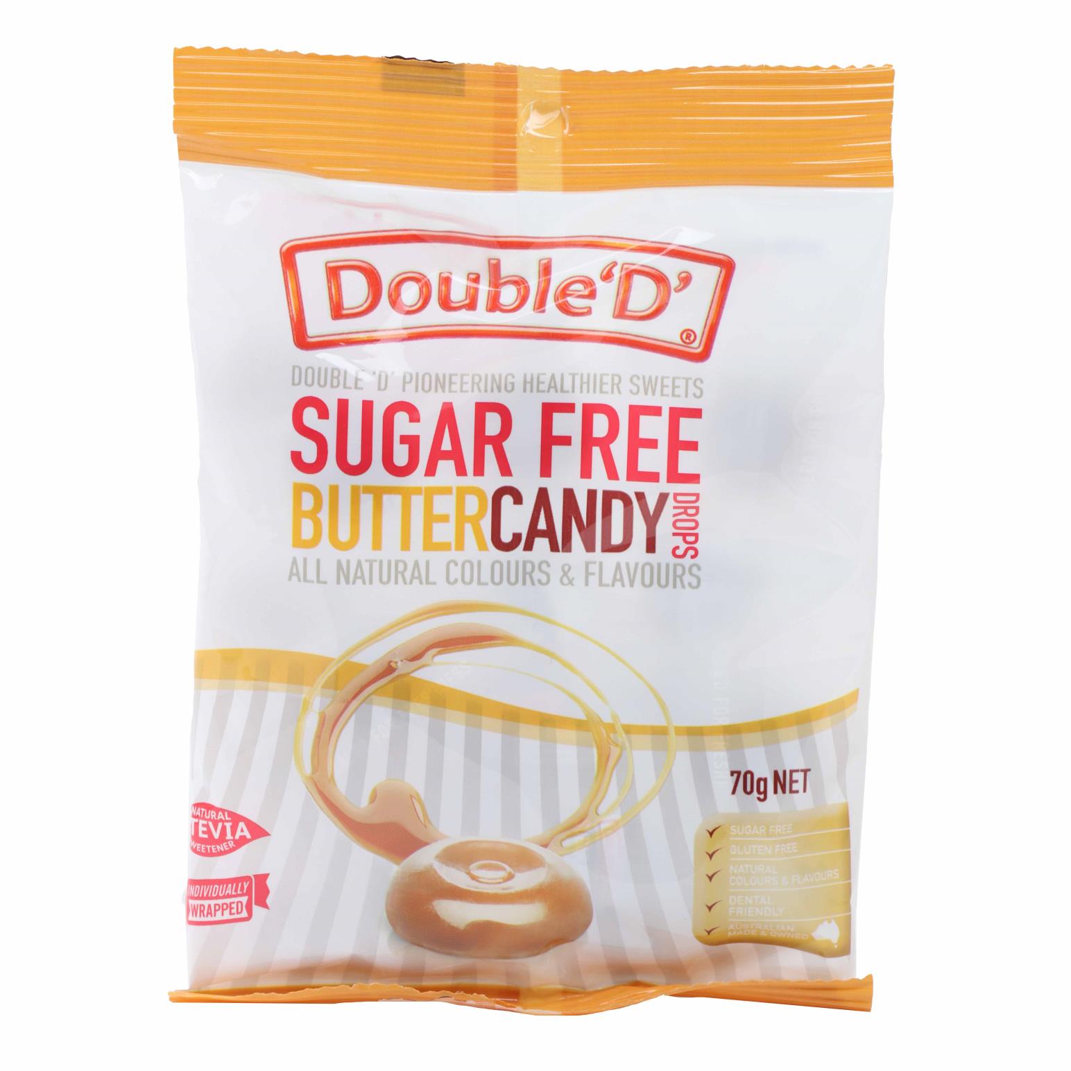 Double D Sugar Free Butter Candy - 70g