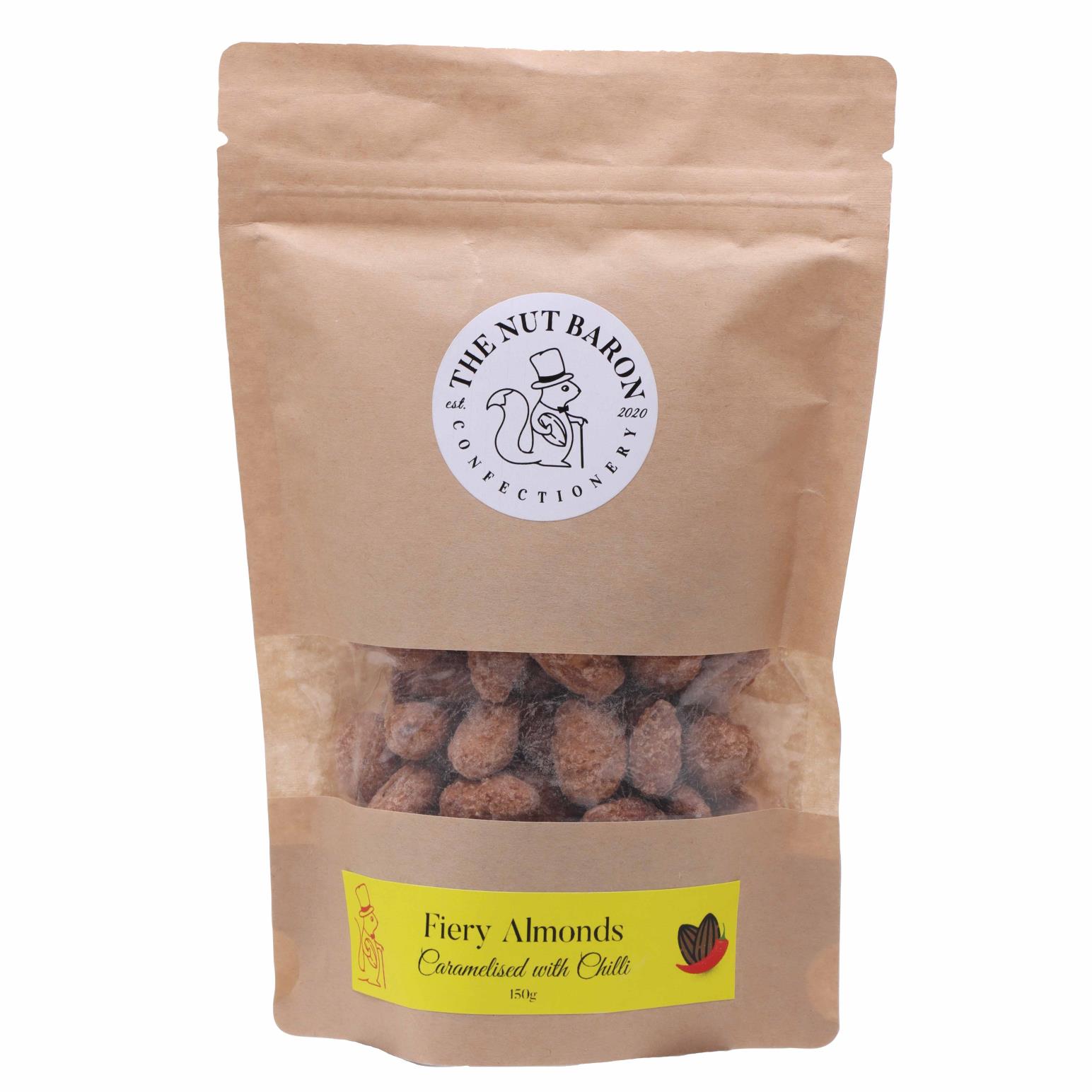 The Nut Baron Caramelised Almonds With Chilli 150g