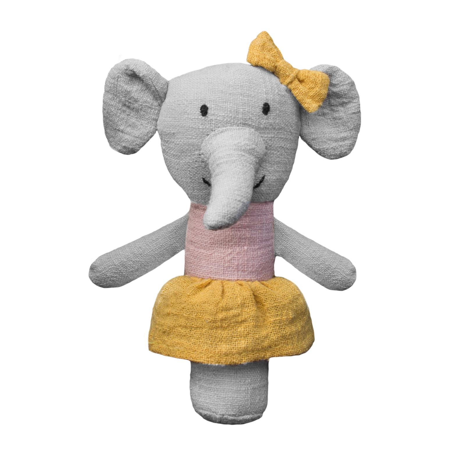 Lily & George Effie The Elephant Stick Rattle