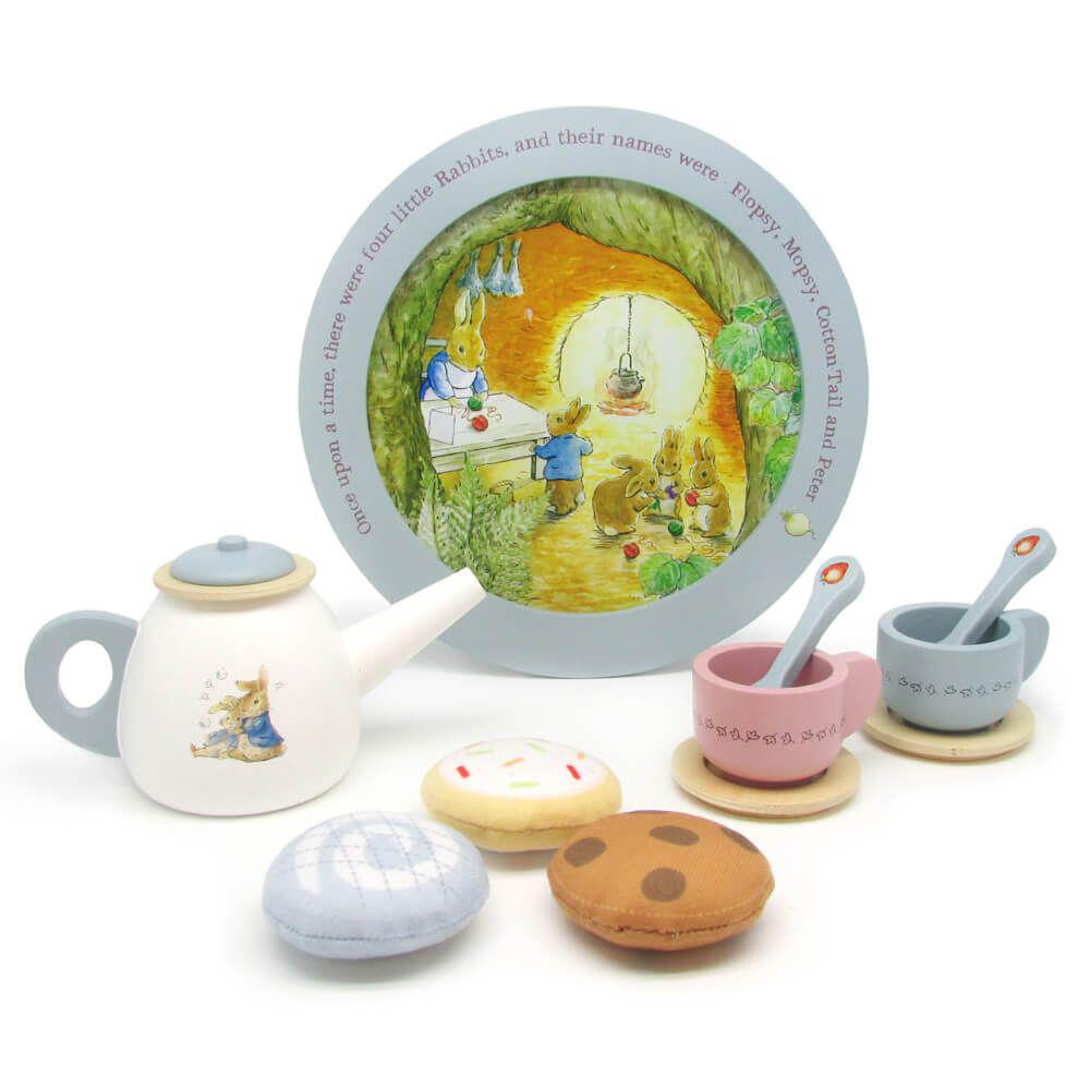 Beatrix Potter Wooden Tea Party Set