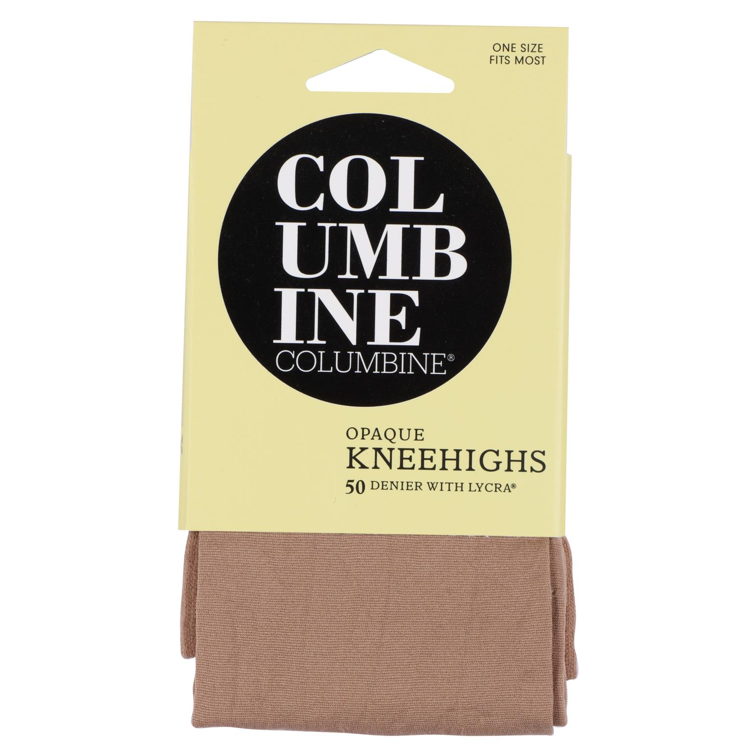 Columbine 50 Denier Opaque Knee Highs