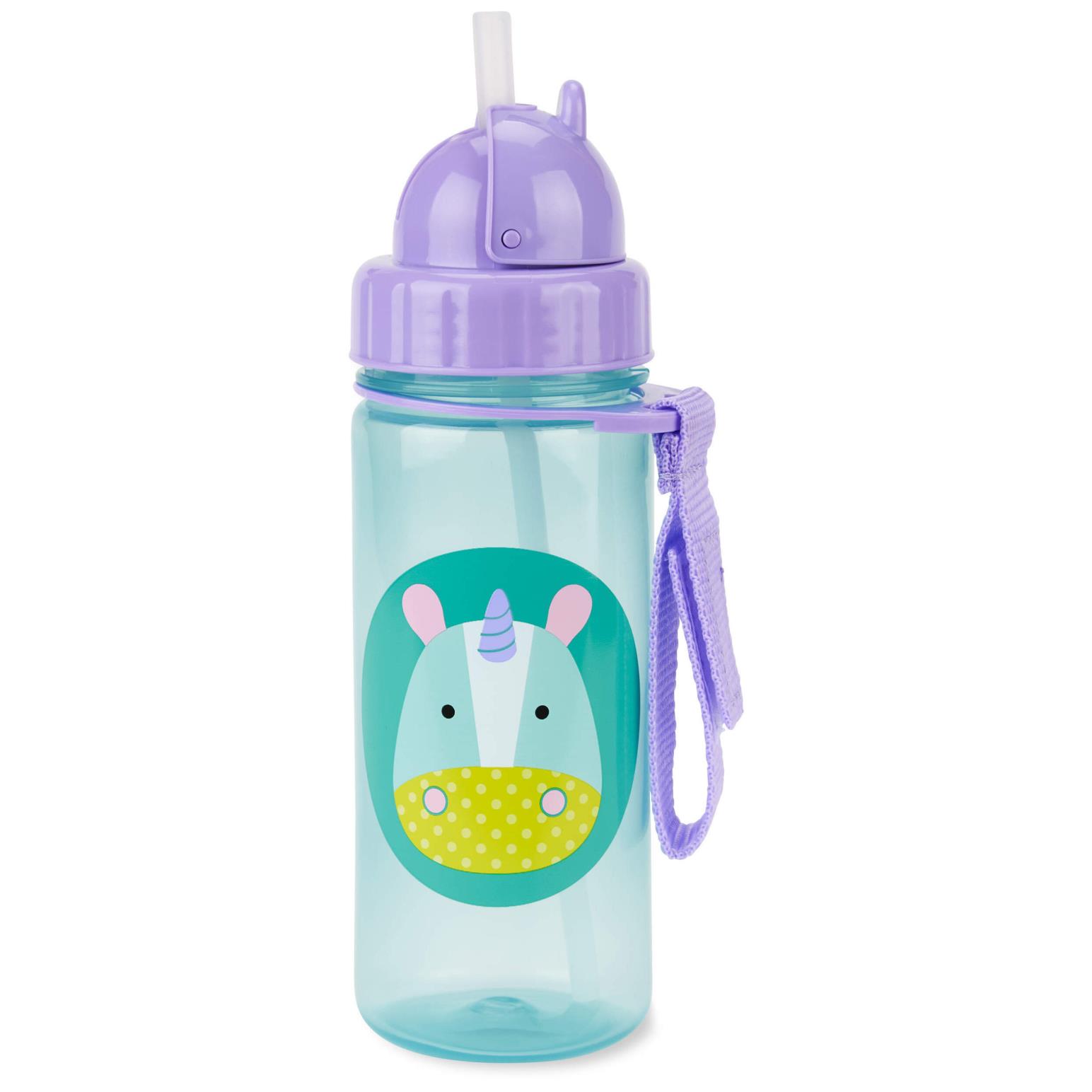 Skip Hop Zoo Pp Straw Bottle - Unicorn