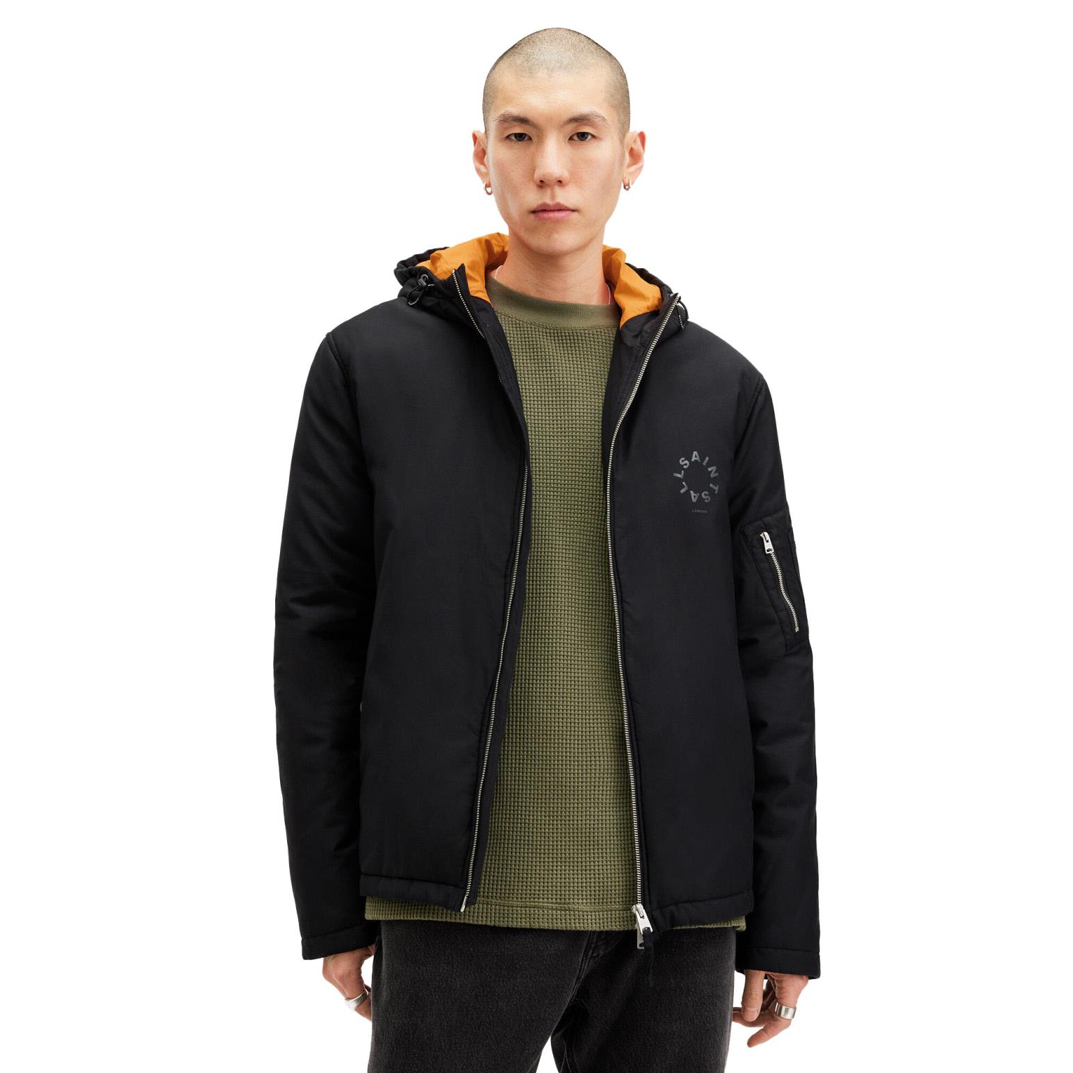 AllSaints Rockpile Tierra Logo Jacket