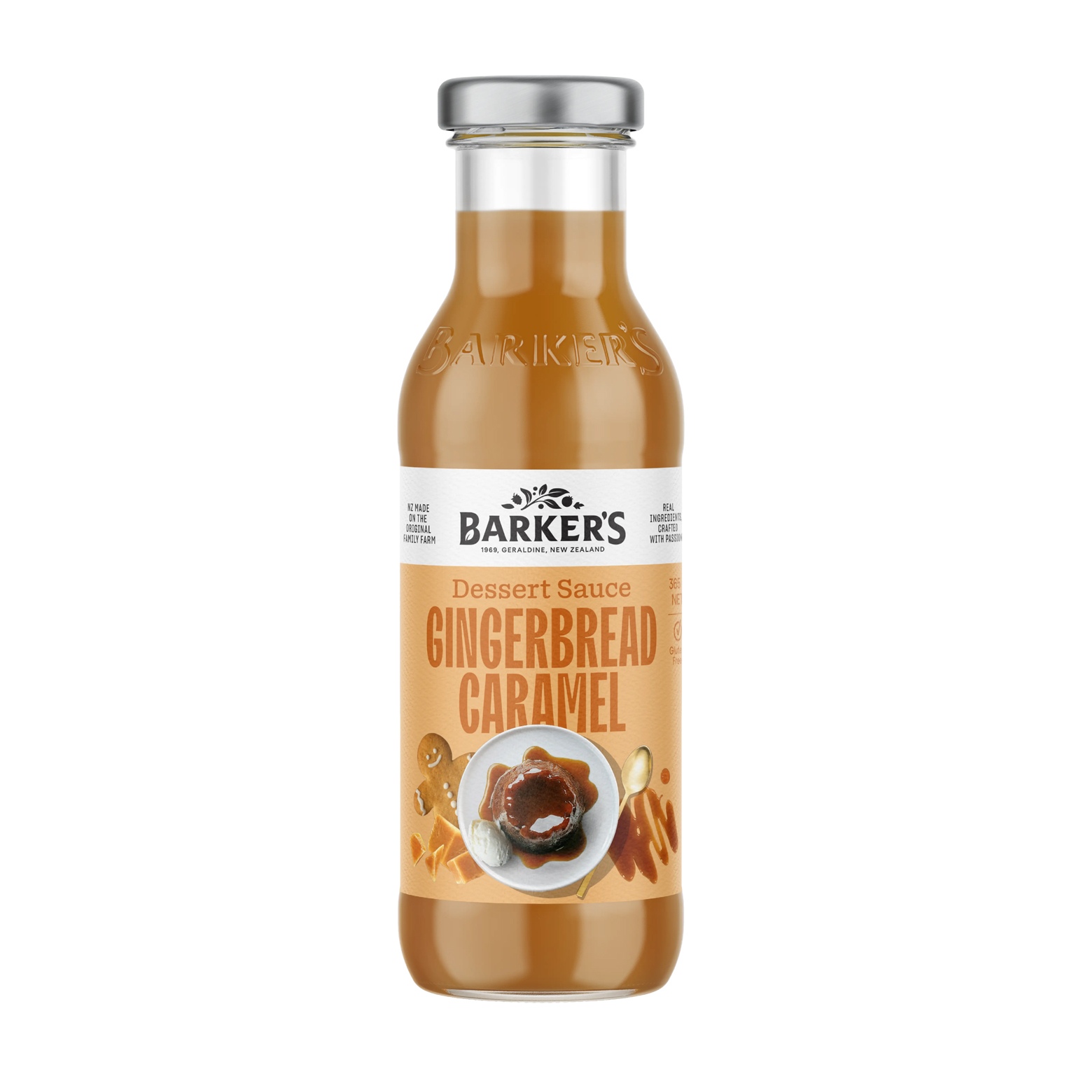 Barker's Gingerbread Caramel Sauce 365g