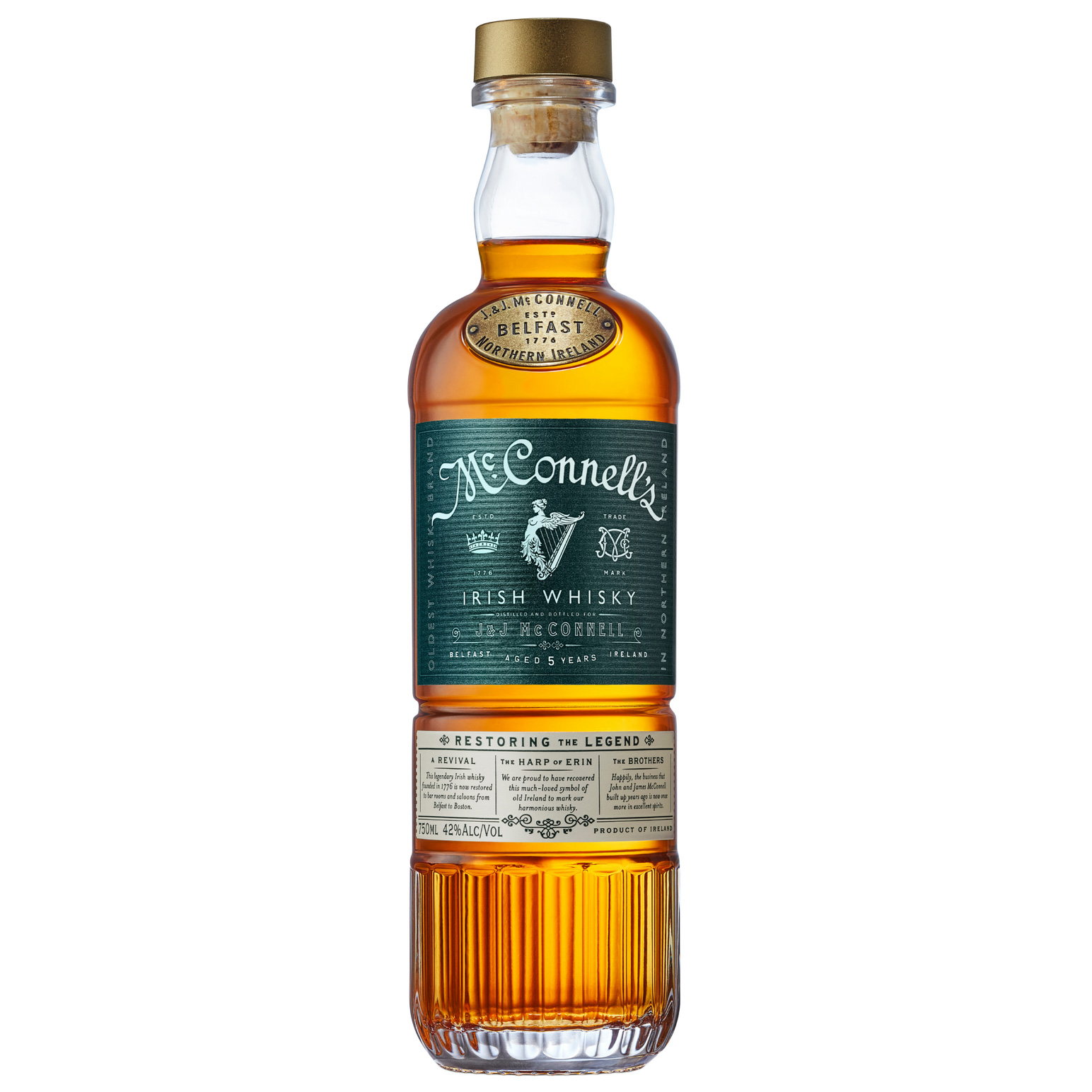 McConnell's Irish Whisky 5yo 700ml