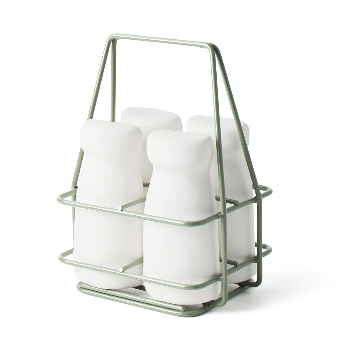 Simon Lewis Wards Milk Crate + 4 Bottles