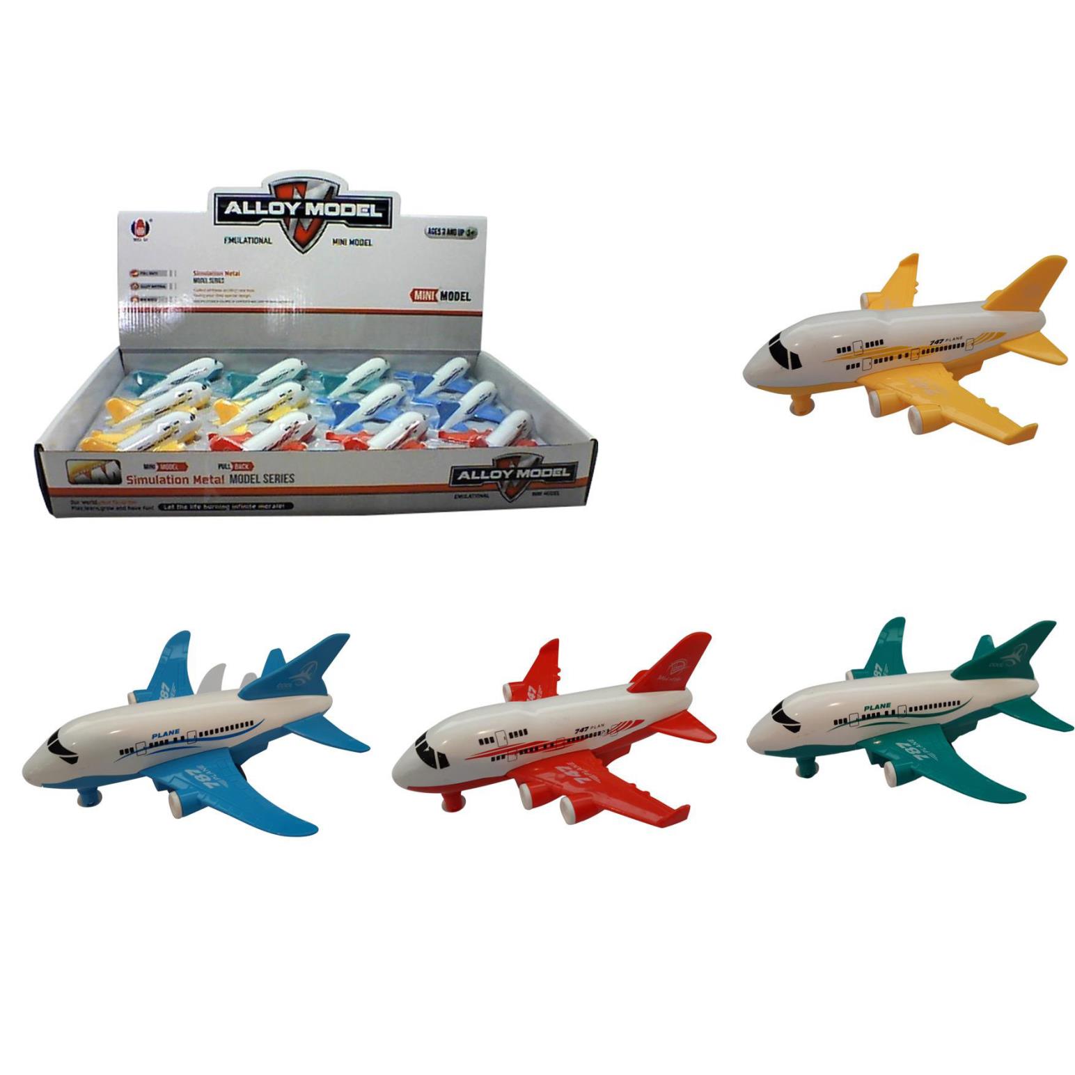 SSS Pull Back Airplane 12cm