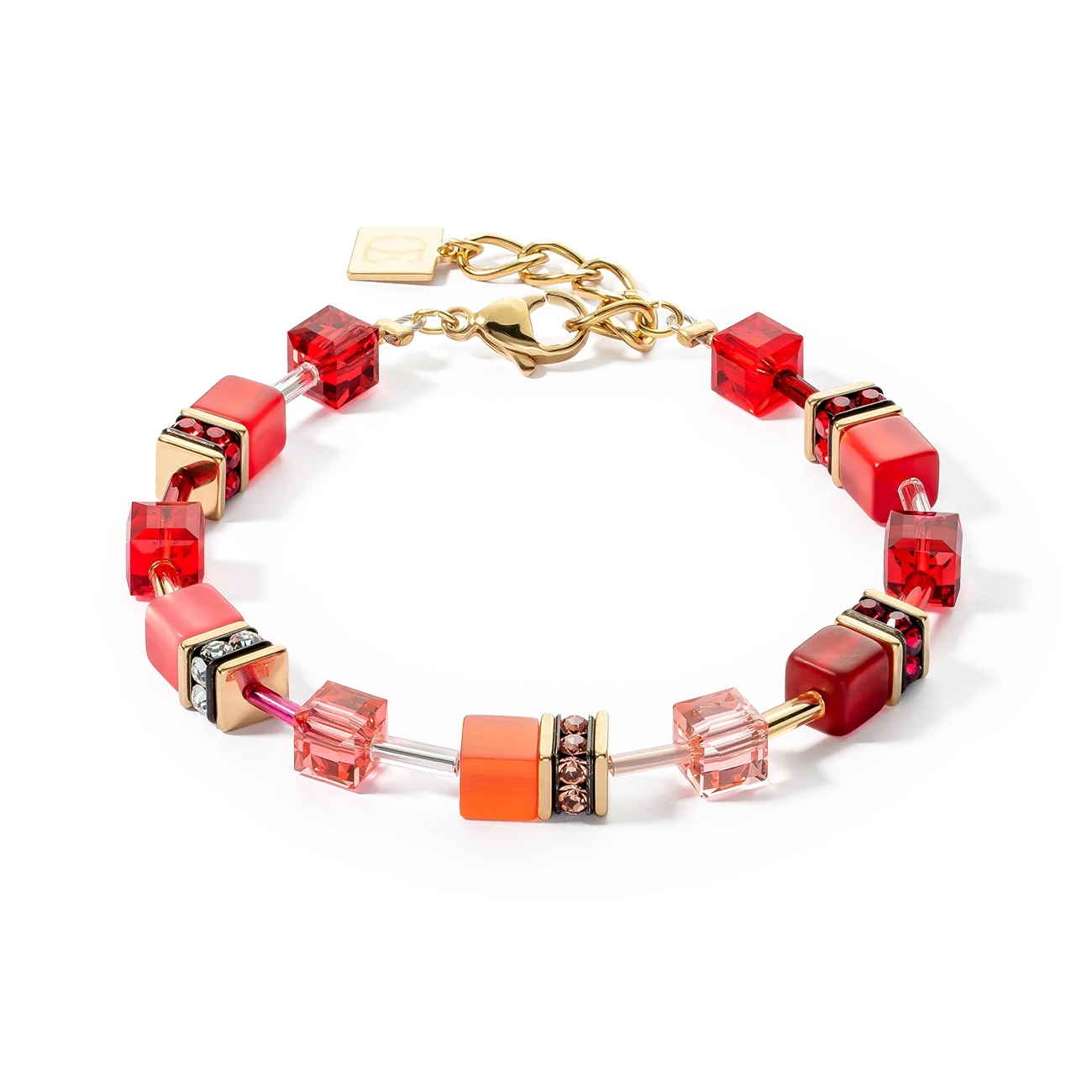 Coeur De Lion GeoCube® Bracelet Orange