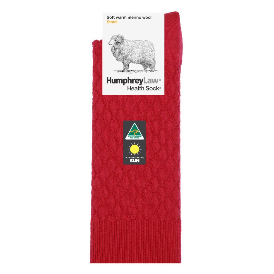 Humphrey Law Fine Merino Quilted Socks