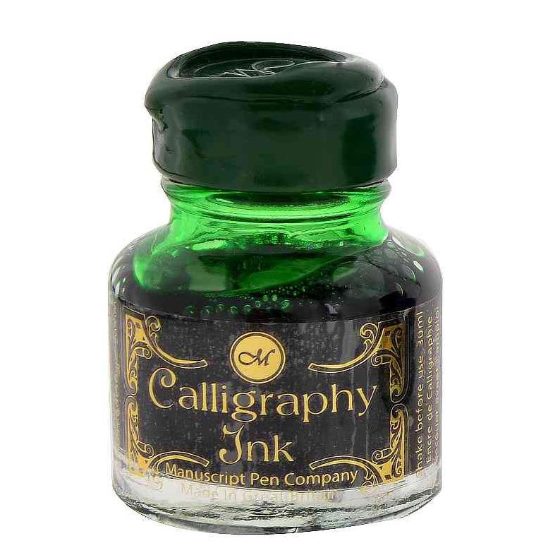 Manuscript Calligraphy Gift Ink Emerald 30ml