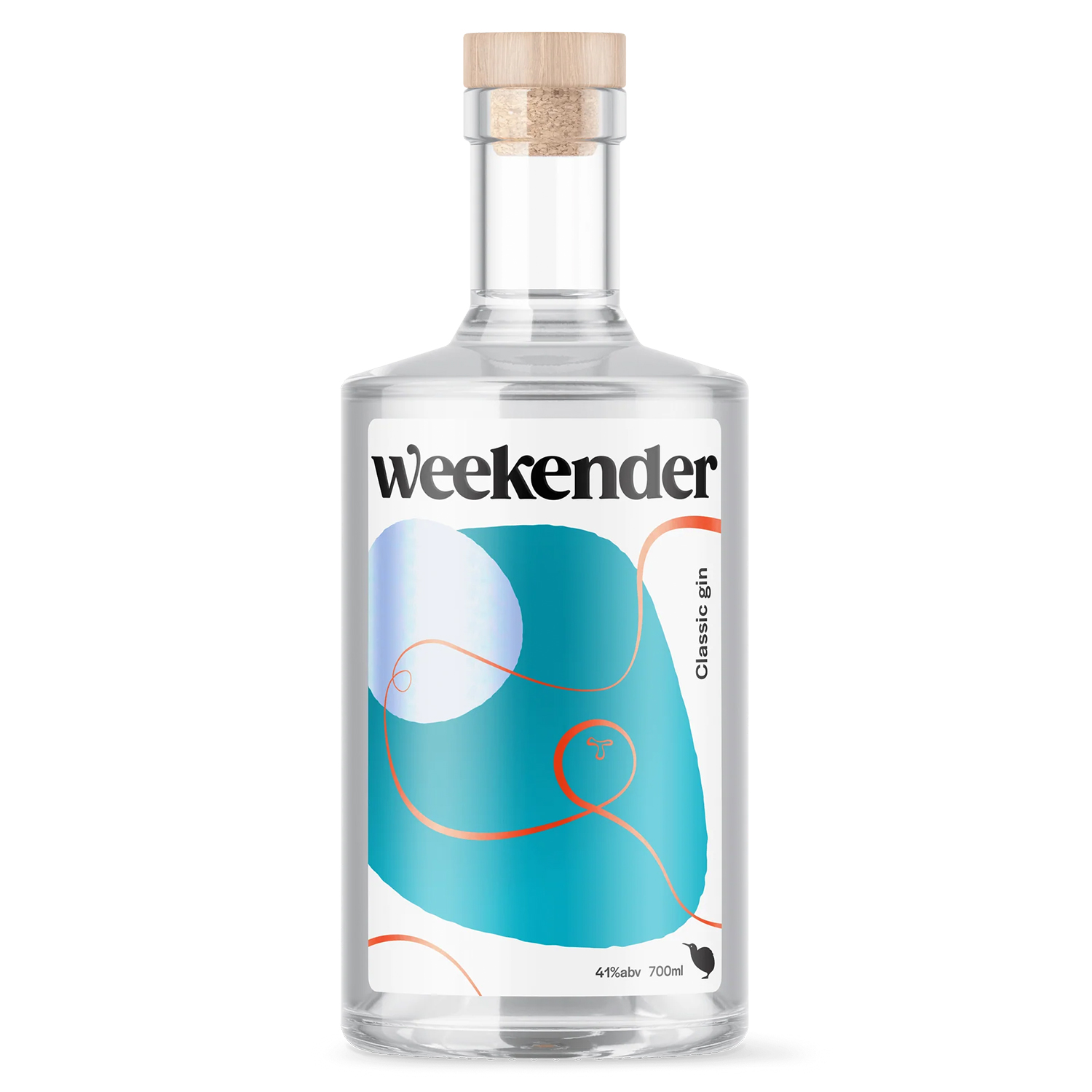 Weekender Gin Classic Dry 41% 700ml