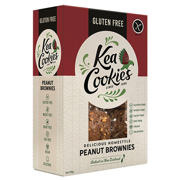 Kea Cookies GF Peanut Brownie 250g