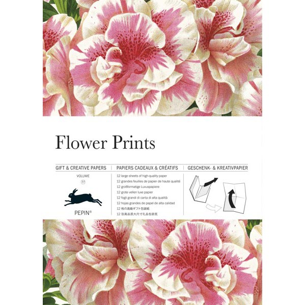 Vevoke Gift And Creative Papers Book Flower Prints