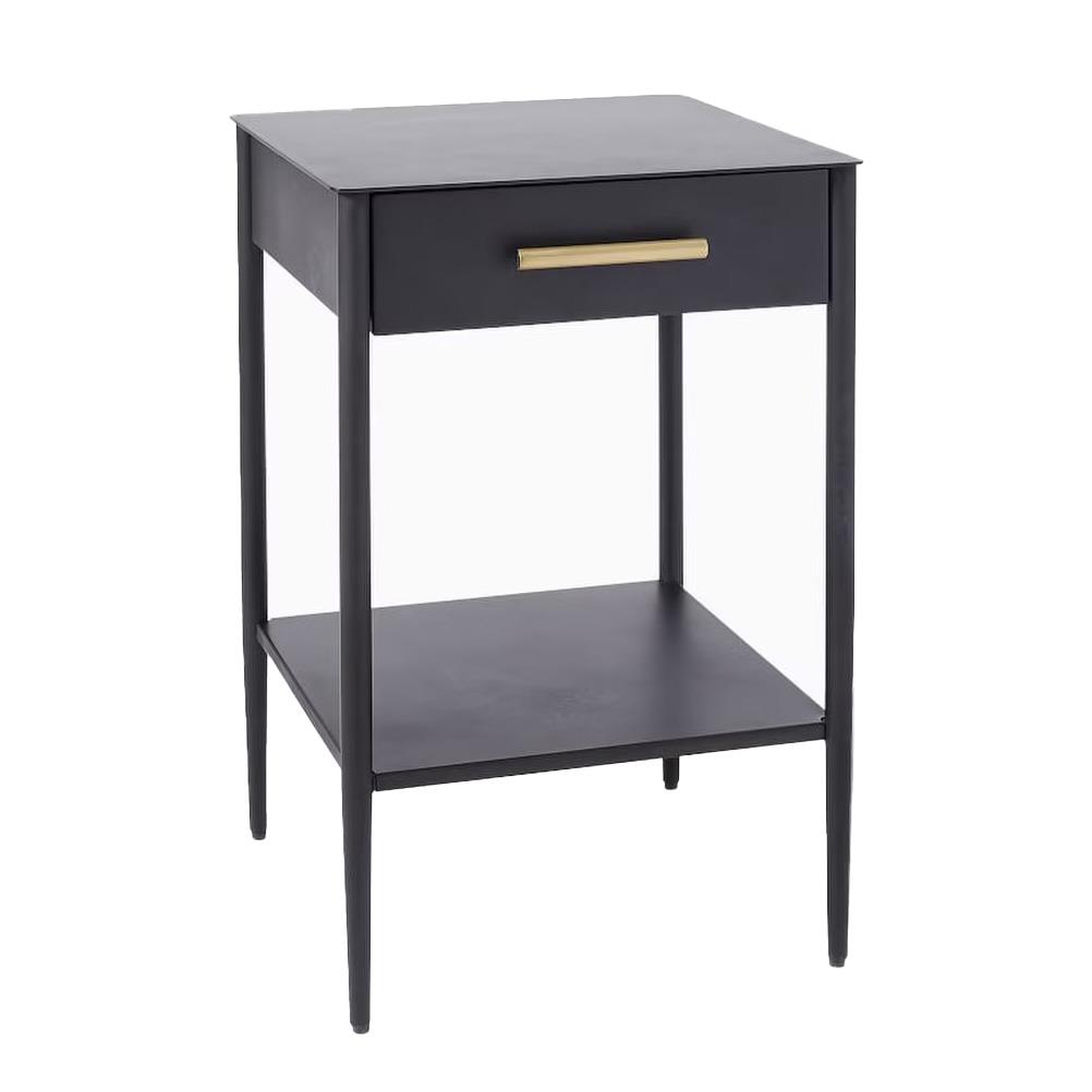 West Elm Metalwork Nightstand Hot-Rolled Steel