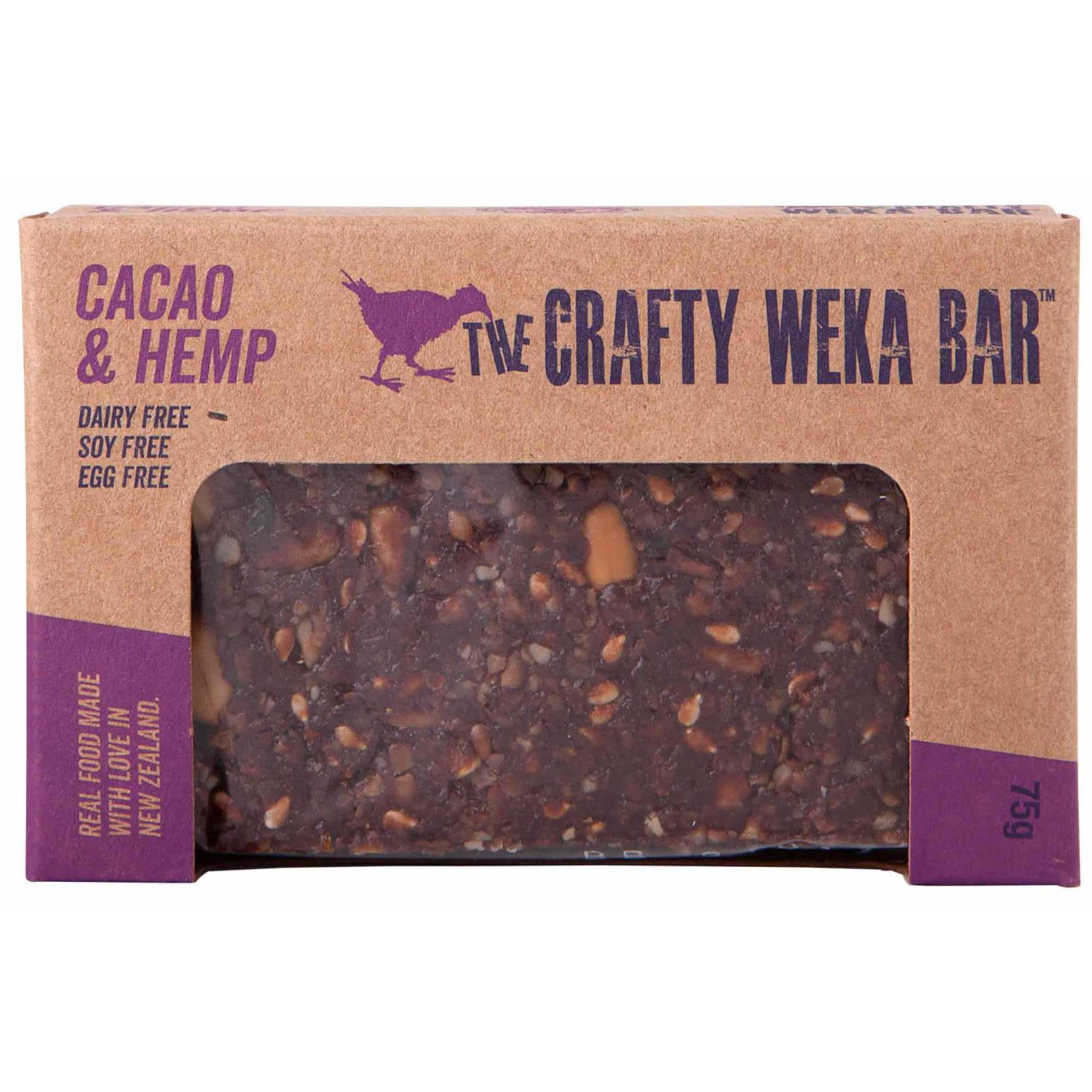 Cacao & Hemp Crafty Weka Bar 75g