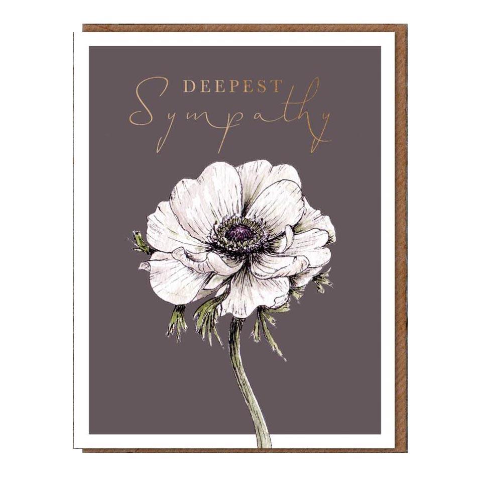 Toasted Crumpet Deepest Sympathy Card