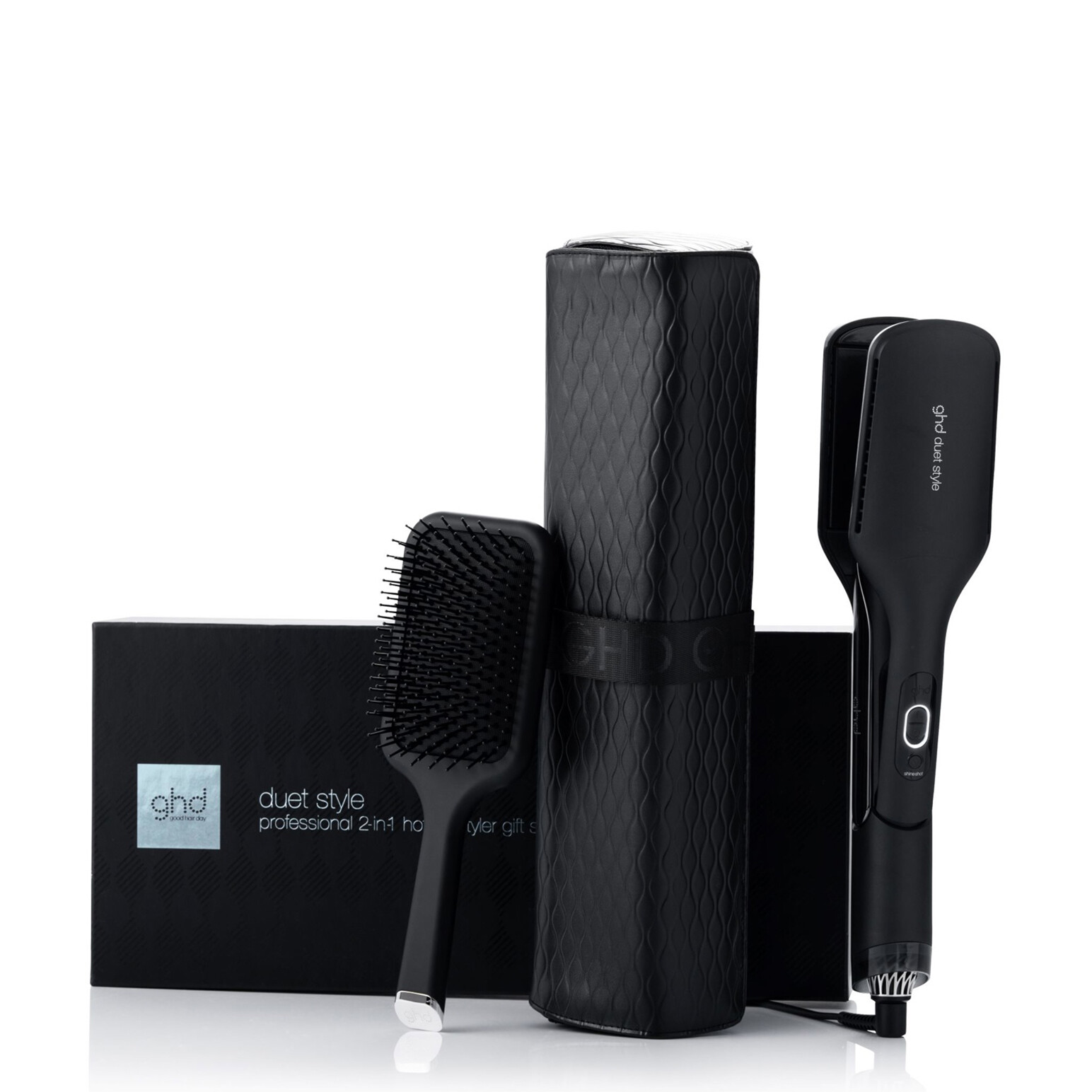 ghd Duet Style 2-on-1 Festive Gift Set in Black