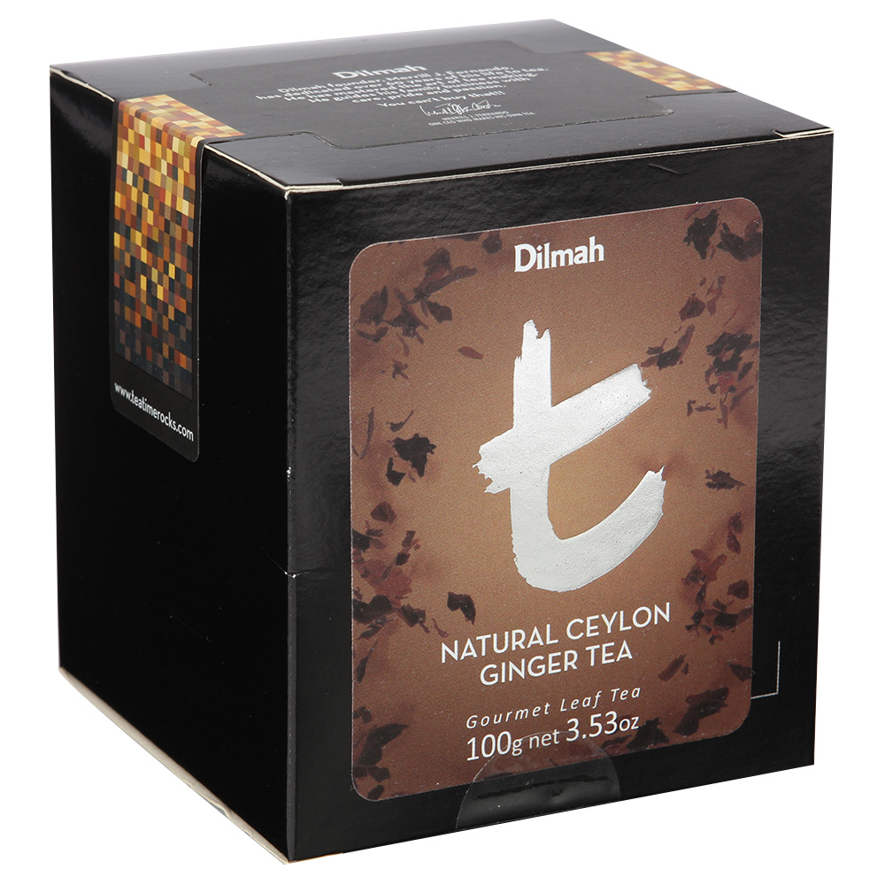 Dilmah Natural Ceylon Ginger Tea Loose Leaf Refill Pack 100g