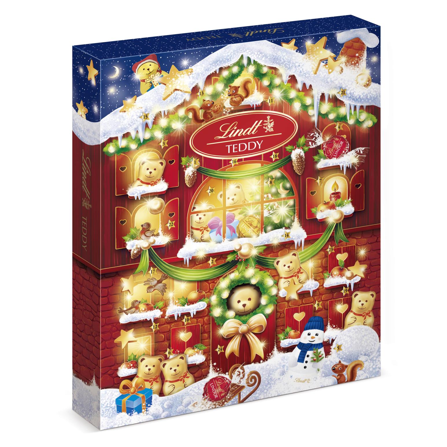 Lindt Teddy Advent Calendar 170g