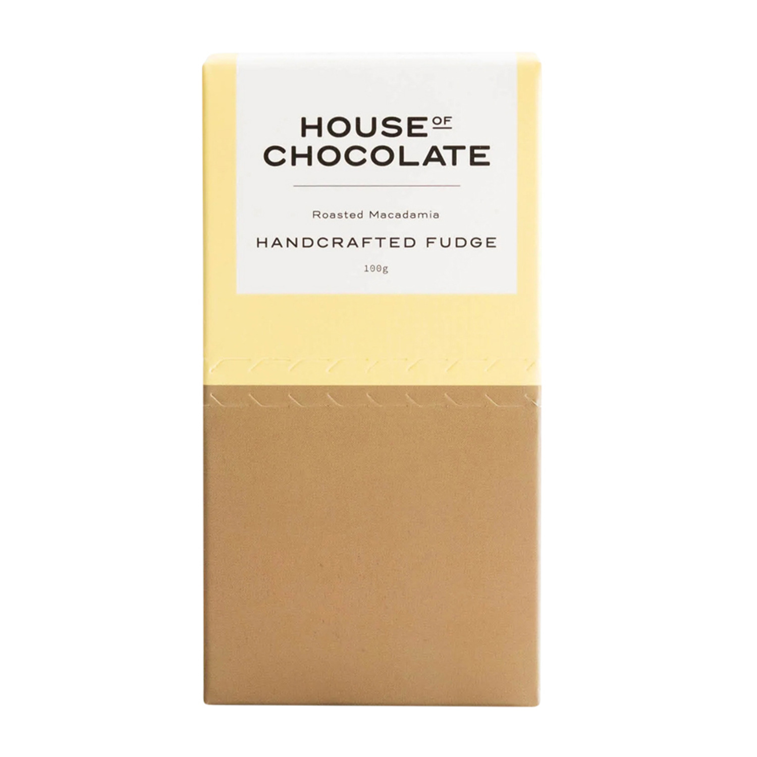 House of Chocolate Roasted Macadamia Fudge - 100g