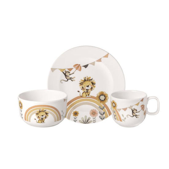 Villeroy & Boch Roar Lion Children’s Crockery Set Of 3 Pieces