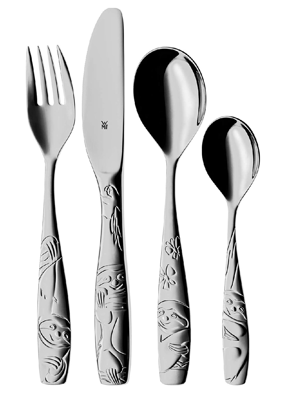 WMF Childrens Cutlery Sloth 4 Piece