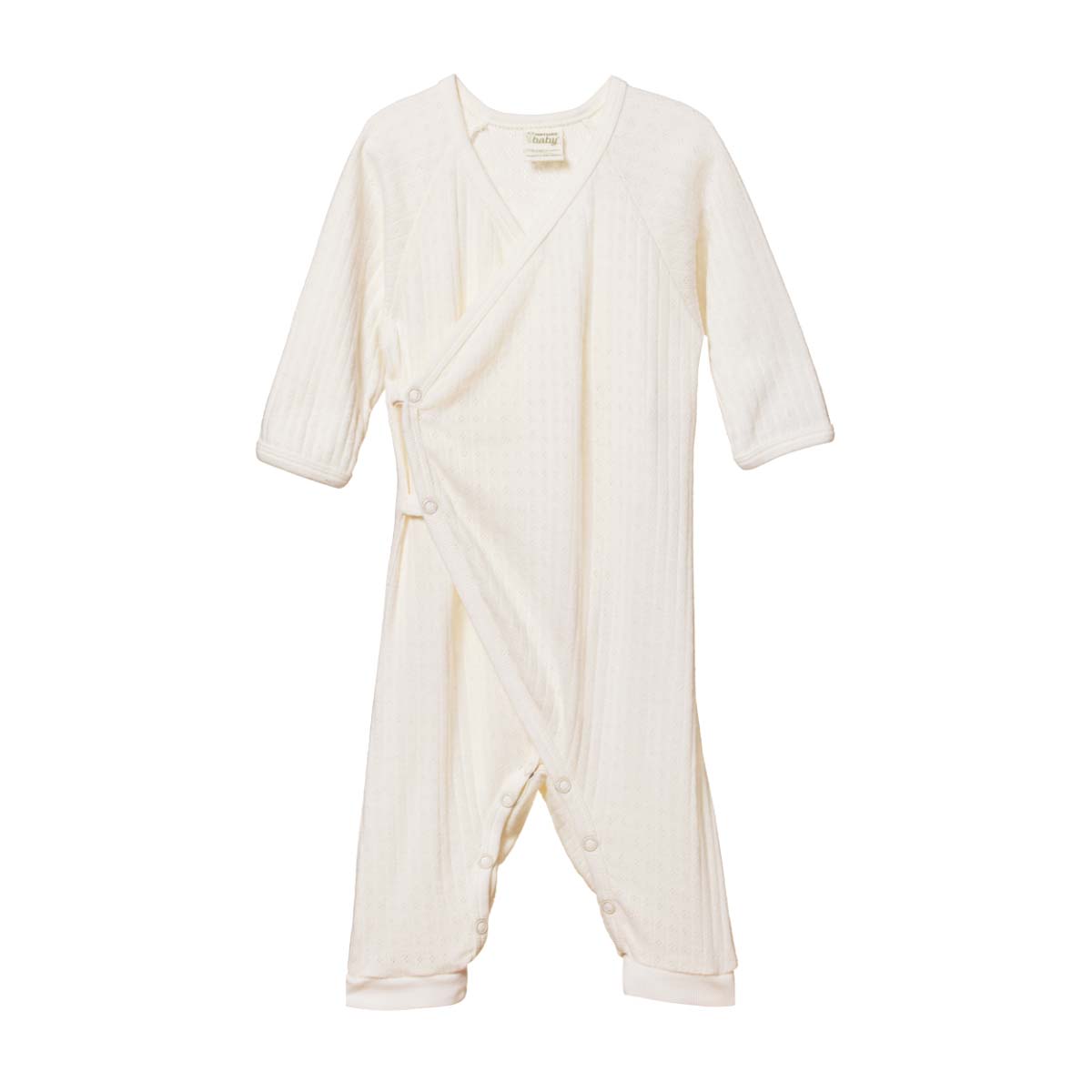 Nature Baby Kimono Stretch & Grow Pointelle