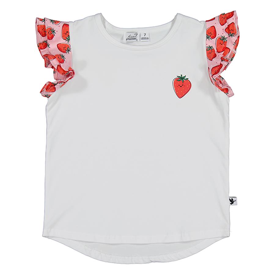 Kissed By Radicool Berries Frill Tee