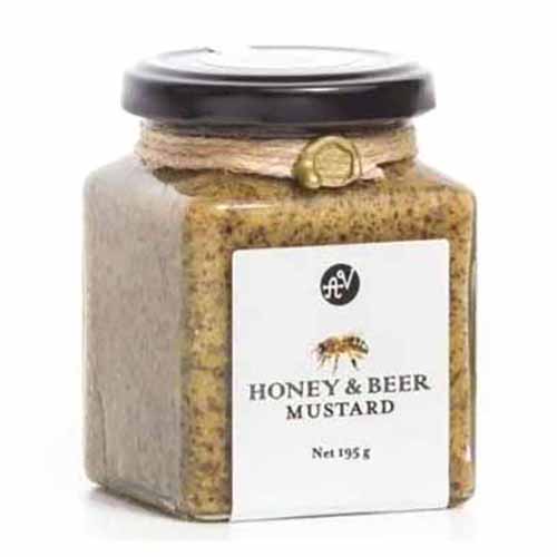 Artisan Vinegar Honey & Beer Mustard 195g