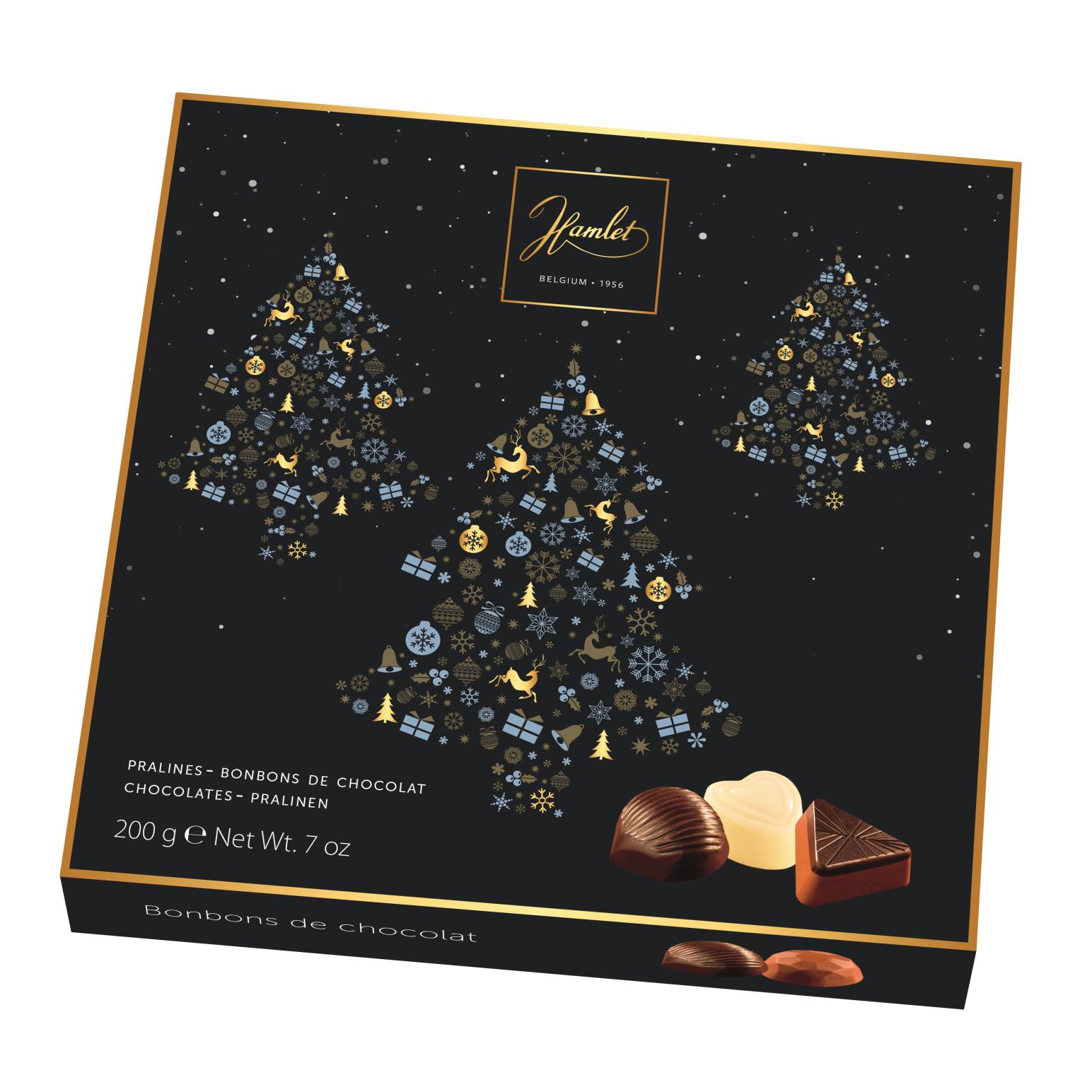 Hamlet Chocolates "Christmas Tree" Black 200g