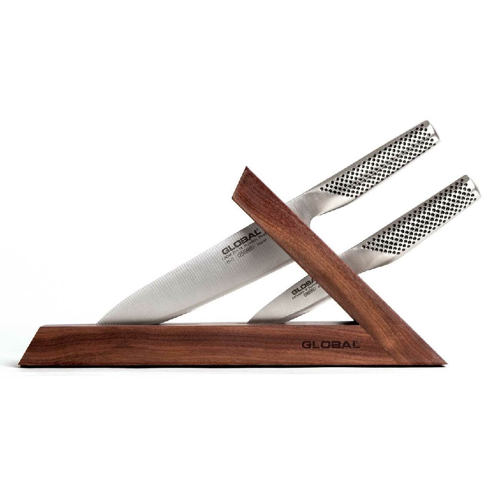 Global Niigata Knife Block Set - 3 Piece