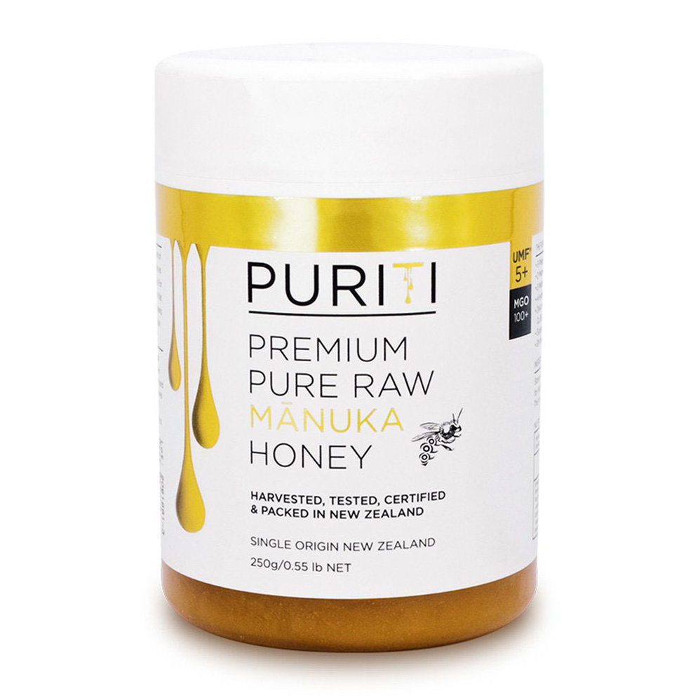 PURITI Premium Pure Raw Manuka Honey UMF 5+ 250g