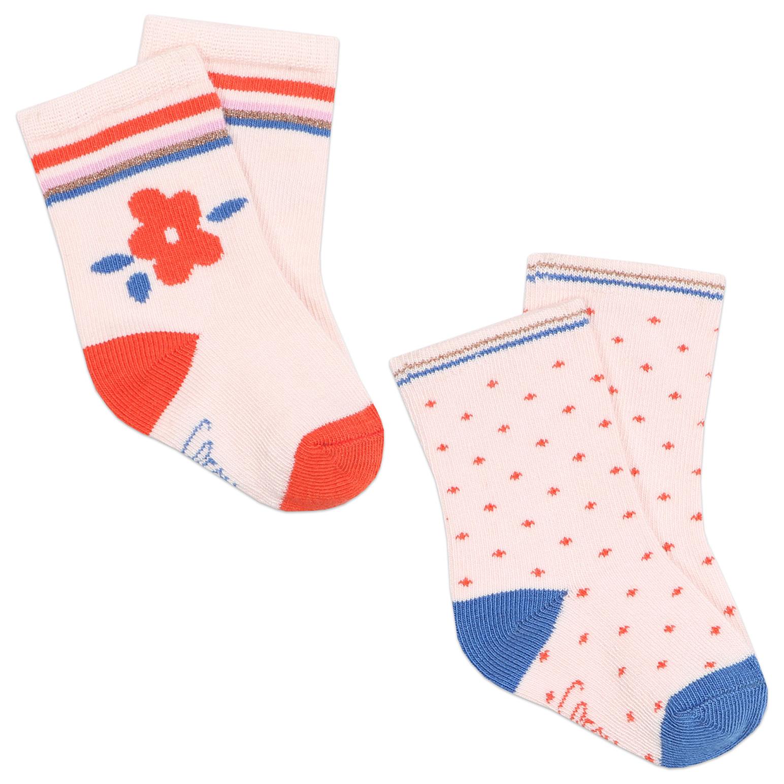 Carrement Beau Socks 2 Pairs 2Y - 4Y