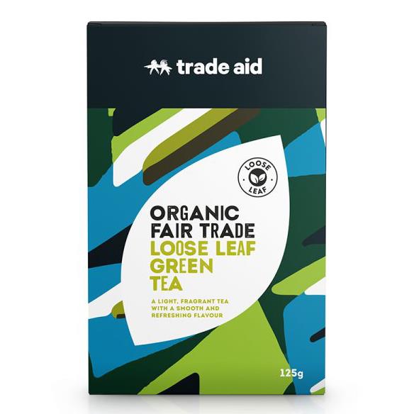 Trade Aid Green Tea Loose Leaf 125g