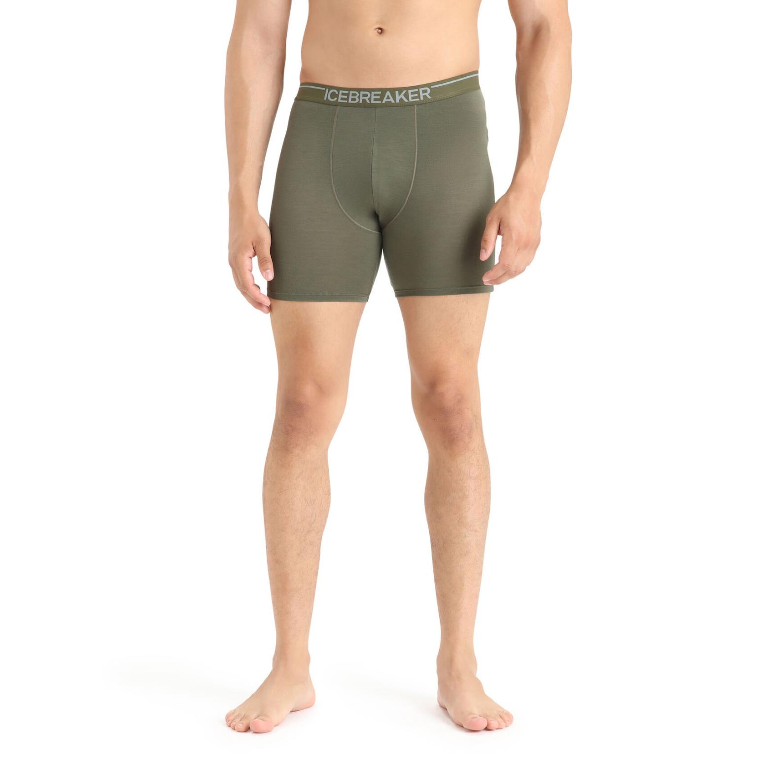 Icebreaker Mens Anatomica Long Boxers