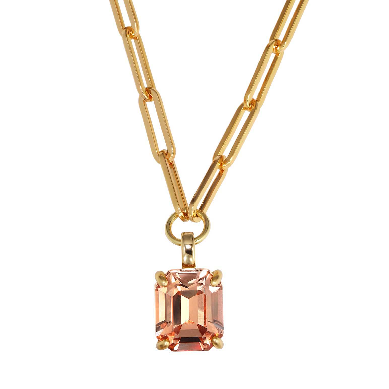 Dyrberg Kern Octa Sg Peach Necklace