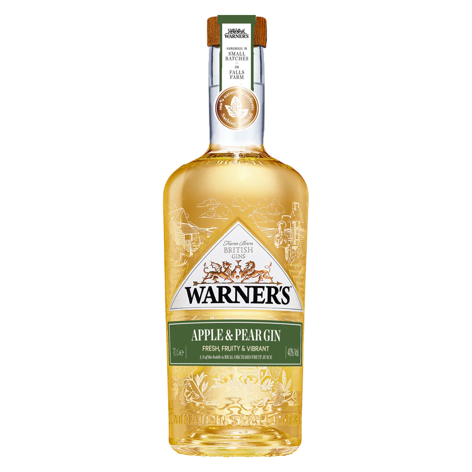 Warner's Apple & Pear Gin 40% 700ml