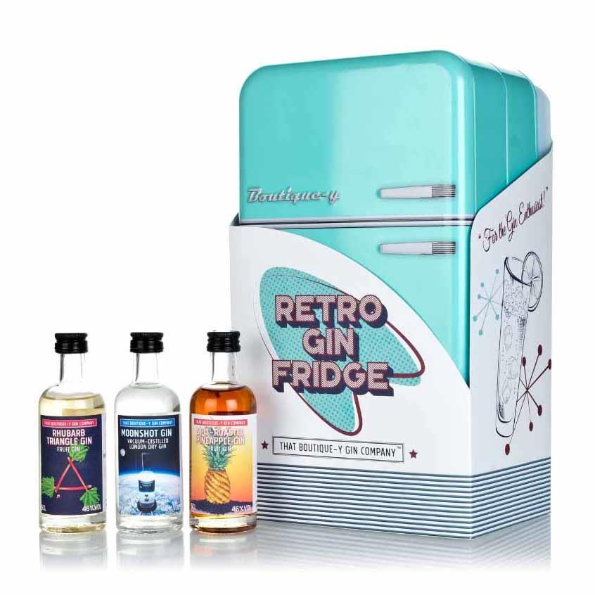 That Boutique-y Gin Co. Retro Gin Fridge 8 x 30ml