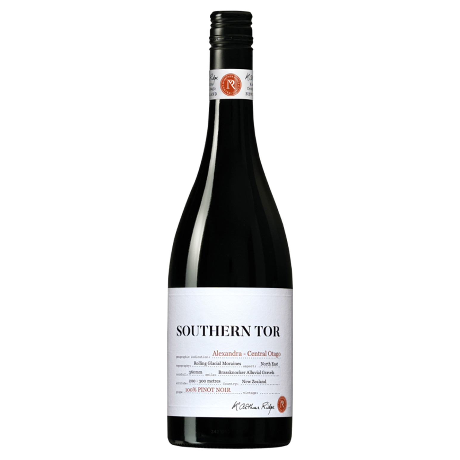 McArthur Ridge Southern Tor Pinot Noir 750ml