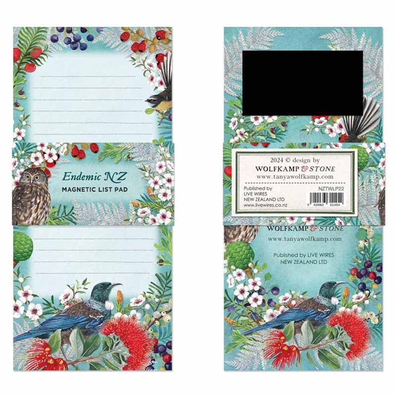 Tanya Wolfkamp Tui Magnetic List Pad