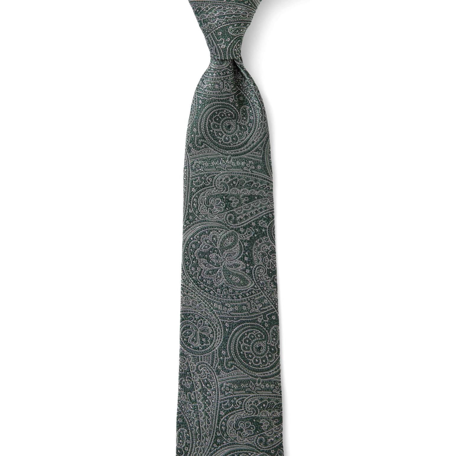 Cambridge Iris Paisley 7.5cm Tie